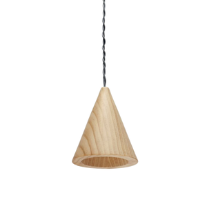 Portavelas Cónico de Madera Sólida Natural de Calidad Deluxe para Isla de Cocina, Comedor, Decoración del Hogar, Iluminación Colgante al Mejor Precio - Product Image 1