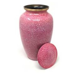 Urna Funeraria de Cerámica y Latón Personalizable de Estilo Americano para Cenizas Humanas con Acabado Antiguo - Product Image 6