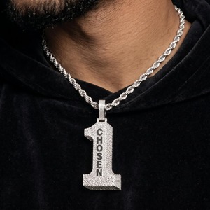 Custom Iced Moissanite <b>Pendant</b> Hip Hop Letter Charm Gold Plated 925 Sterling <b>Silver</b> Fully Paved Certified Party Jewelry <b>Men</b> - Product Image 2