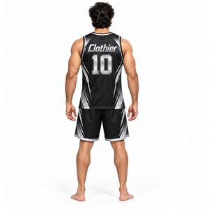 Conjunto de Uniforme de Baloncesto, Jersey y Pantalones Cortos Deportivos Transpirables, Ropa Deportiva Ligera para Entrenamiento, Juego, Competencia, Práctica y Ejercicio - Product Image 2