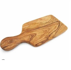 Planche à découper en bois d'acacia, gravée au laser sur mesure, planche à pizza pour cuisine, hôtel, café, fabriquée à la main avec une finition soignée - Product Image 3