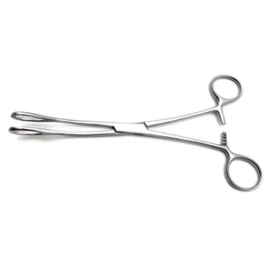 Pince manuelle en acier inoxydable pour éponges, pince chirurgicale pour pansements, pour hôpitaux, cliniques et procédures médicales - Product Image 6