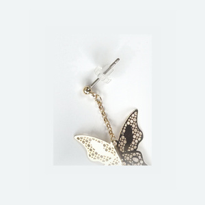 Handmade in Japan Butterfly Fan Daruma <b>Earrings</b> 3-Pair Assorted Set with Titanium <b>Posts</b> - Product Image 5