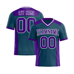 เสื้อเจอร์ซีย์กีฬาอเมริกันฟุตบอลปักลายคุณภาพสูงสำหรับผู้ชายรุ่นล่าสุดขายส่ง - Product Image 3