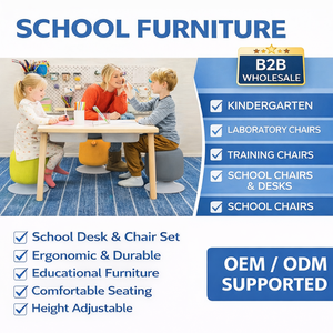 Chaise ergonomique de classe moderne, mobilier commercial, bureau d'école pour le collège, le lycée et l'université - Product Image 6