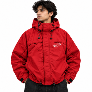 <b>Men</b> Nylon Anorak <b>Jacket</b> Lightweight Water Repellent Outdoor Hiking Travel <b>Pullover</b> Hooded Packable Breathable Shell Regular Fit - Product Image 6