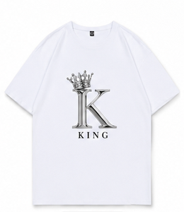 Blank Solid Front Digital Printing Men's Short Sleeve T-Shirt Casual O-Neck Jersey 100% Cotton Black - Product Image 5