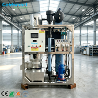 Ventes d'usine - Machine à glaçons cylindriques industrielle de 1 tonne pour boissons - Glace comestible Coldsmart Mexique