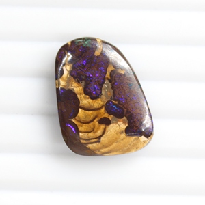 Cabujón de ópalo natural australiano de 27.80 quilates, piedra preciosa suelta para la fabricación de joyas, tamaño 25X18X5MM - Product Image 1