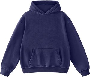 Sweat à capuche en coton de haute qualité pour homme, col rond, imprimé, grande taille, chaud, respirant, décontracté, streetwear, confortable - Product Image 2