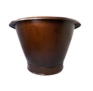 อ่างอาบน้ำทองแดงทรงสี่เหลี่ยมหรูหราสำหรับตกแต่งห้องน้ำหรูหรา - Product Image 2