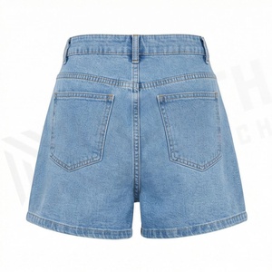 Shorts de Mezclilla Holgados de Moda para Mujer, Diseño Elegante, Perfectos para Uso Diario Informal, Jeans de Pierna Ancha a la Moda para el Verano - Product Image 2
