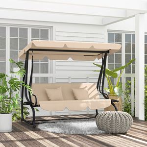Sedia a dondolo sospesa a forma di uovo per esterni, giardino e balcone (non supportata, non defeettuosa, nessun rimborso o resi) - Product Image 1