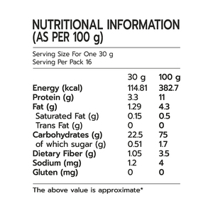 Farine de maïs sans gluten de haute qualité Pansari (Makki Atta) naturelle séchée 500g Fabriquée en Inde - Product Image 4