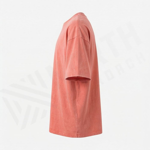 เสื้อยืดคอกลมทรงหลวมสำหรับผู้หญิง สีพื้น ผ้าฝ้าย 100% ระบายอากาศได้ดี สวมใส่สบาย แขนสั้น เหมาะสำหรับฤดูใบไม้ผลิและฤดูร้อน - Product Image 2