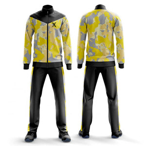 <b>Winter</b> Solid Soccer Tracksuit with Stand Collar <b>Jacket</b> Jogger Pants Lightweight Fabric Training <b>Running</b> Sports Practice - Product Image 1