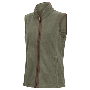 Chaleco de caza de forro polar para mujer, con cremallera completa, cuello alto, para exteriores, sin mangas, OEM, venta al por mayor, multicolor - Product Image 1