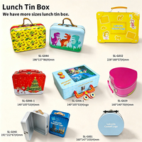 Boîte en fer blanc personnalisée LUCKY TIN avec loquet, pour biscuits, bonbons, chocolat, cadeaux et cosmétiques, OEM ODM, vente en gros