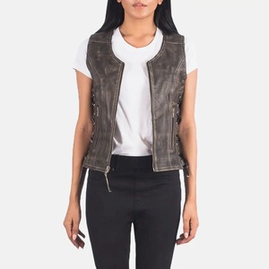 Chaleco de Cuero para Mujer, Diseño Profesional y Elegante, Prenda Exterior con Estilo, Cómodo de Usar - Product Image 4
