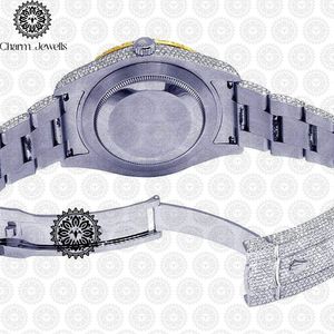 Reloj de Lujo para Hombre Charm Jewells, Acero Inoxidable, Esfera de 40 mm, Cristal, Movimiento Mecánico Analógico, Resistencia al Agua de 10 Bares, Fecha Automática - Product Image 3