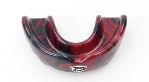 Protège-dents DUMELA INTERNATIONAL rouge et noir camouflage en caoutchouc souple pour entraînement de boxe, unisexe adulte, ajustement personnalisé - Product Image 3