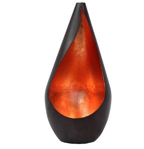 Porte-bougie mural en forme de larme, décoration moderne pour la maison, applique murale en métal pour bougie chauffe-plat, design minimaliste, éclairage d'ambiance pour salon et chambre. - Product Image 1