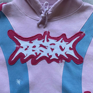 Hoodie décontracté ample en coton côtelé à épaules tombantes pour femme – Vente en gros - Product Image 3