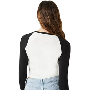 เสื้อเชิ้ตแขนยาวผู้หญิงทรงเข้ารูป ดีไซน์ครอปสั้น น้ำหนักเบา ผ้าคุณภาพดี แขนทรงเรกแลน ขายดีประจำปี 2026 - Product Image 4