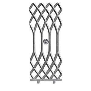 Ornate iron stair baluster durable construction classical scroll design elegant <b>railing</b> timeless architectural style refined cra - Product Image 1