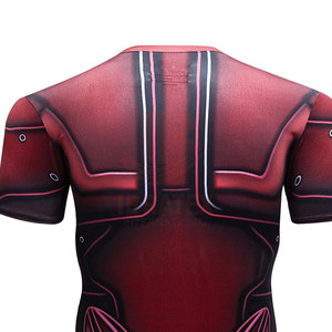 Camiseta de sublimación 100% algodón de último diseño para hombre, ropa informal, color personalizado, corte holgado, camisetas estampadas por sublimación - Product Image 4