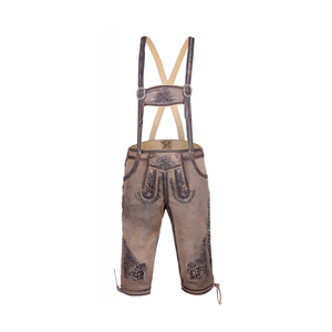 Pantalones Cortos Bávaros de Cuero para Hombre, Diseño Moderno y Elegante, Hechos a Medida, Calidad Premium, Transpirables - Product Image 1