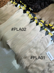 Extensiones de Cabello Humano Virgen 100% de Vietnam, Color Claro, Venta al por Mayor, Envío a Todo el Mundo, Embalaje Incluido - Product Image 3
