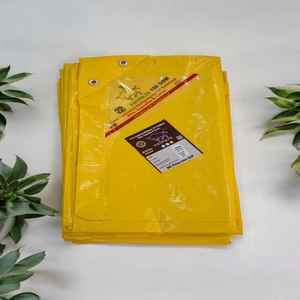 ผ้าใบกันน้ำโพลีครอสความแข็งแรงสูง ทนทานต่อรังสียูวี เสริมแรงด้วยพลาสติก PE สำหรับงานคลุมกลางแจ้ง - Product Image 1