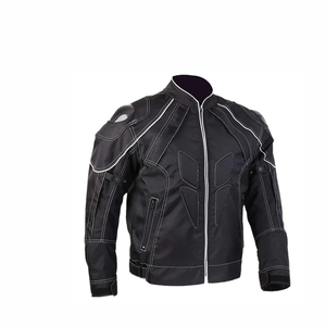 Veste de moto professionnelle pour homme, en cuir véritable imperméable, pour motocross, sportswear, course personnalisée, tourisme en moto - Product Image 2