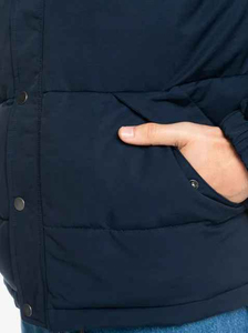Veste matelassée tendance pour homme, taille personnalisée, col montant, logo frontal, rembourrage polyester, longue, collection hiver 2026 – Offre Spéciale - Product Image 5