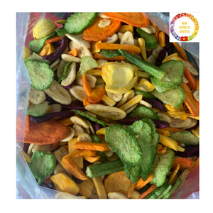 Snack Premium de Vegetales Mixtos Deshidratados con Camote, Taro, Okra y Calabaza, Chips Crujientes y Saludables, Proveedor de Exportación - Product Image 3