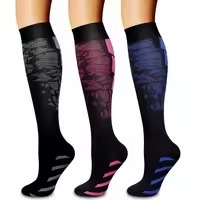 Calcetines de Compresión hasta la Rodilla para Correr, Transpirables, Tejidos, de Color Sólido, para Adultos, Hombres y Mujeres, Calcetines Deportivos de Verano, Grosor Estándar - Product Image 2