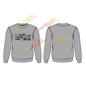 เสื้อสเวตเตอร์คอกลมผลิตจากปากีสถานมีโลโก้ของคุณและออกแบบได้ตามต้องการ - Product Image 4