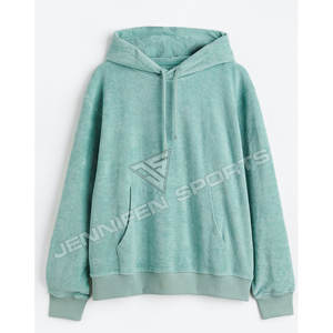 <b>Men's</b> 100% <b>Micro</b> <b>Fleece</b> Thickened Winter Plain Dyed Solid Oversized Street Style Custom Logo Breathable Quick Dry Hooded 450g - Product Image 1