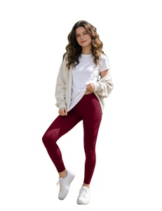 Leggings de sport taille haute extensibles pour femme – Doux, respirants, pour yoga, gym, course à pied, fitness – Collants sculptants - Product Image 1