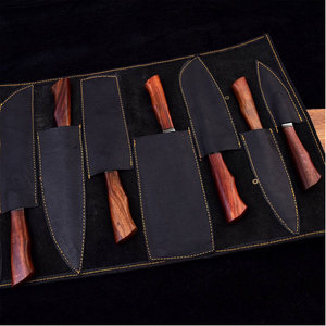 Ensemble de couteaux de cuisine à motif Damas, collection de couteaux de chef en acier Damas durable pour la cuisine quotidienne et les tâches de cuisine - Product Image 3