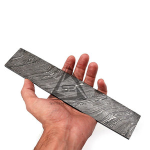 Unique Design Low Moq Damascus Blank Billets Custom Color Light Weight Damascus Blank Billets - Product Image 3