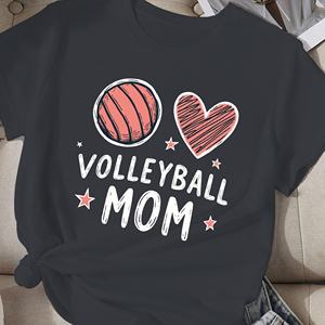 Camiseta cómoda para mujer Volleyball Mom - Product Image 2