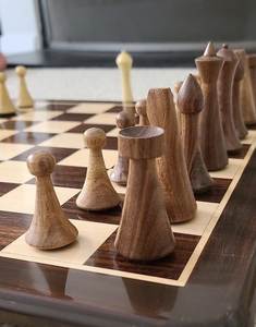 Juego de Ajedrez Plegable de Lujo, Portátil, Ecológico y Personalizado al por Mayor, con Piezas de Madera para Juegos de Gran Tamaño - Product Image 6