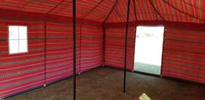 Tente de secours pour réfugiés 100% toile de coton – Imperméable, ignifuge, résistant aux UV, abri d'urgence pour l'aide humanitaire - Product Image 3