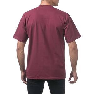 T-shirt basique pour homme, col rond, couleur unie, coton, vente en gros, vêtements décontractés, t-shirt surdimensionné - Product Image 2