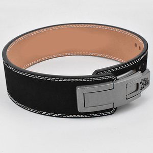 Ceinture de musculation en cuir respirant de couleur personnalisée, robuste, pour la musculation, les squats, la musculation en salle de sport, la presse sur banc, le yoga - Product Image 4