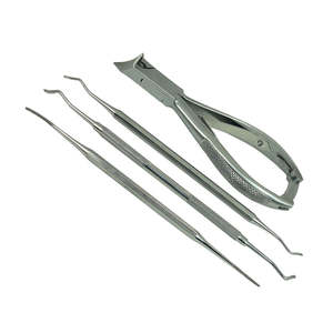 Kit de Podología, Cortaúñas, Alicates para Uñas Encarnadas, Lima, Juego de Instrumentos de Podología - Product Image 2