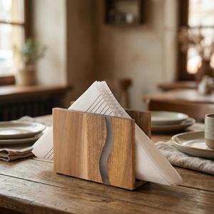 Modern Rounded Edge Wooden Serving Tray Minimalist Display Tray for Coffee <b>Table</b> Kitchen Counter Bathroom <b>Vanity</b> Home Organizati - Product Image 3