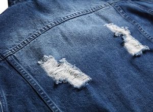 Veste en jean bleue pour homme – Veste en denim tendance pour homme, parfaite pour le streetwear, les tenues décontractées, les voyages et le quotidien - Product Image 2